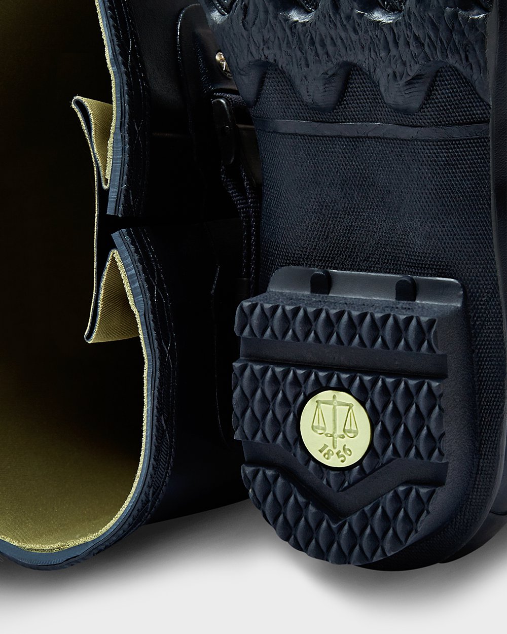 Galochas Altas Hunter Homem Azul Marinho - Norris Field Side Adjustable - 49FZIHMXJ
